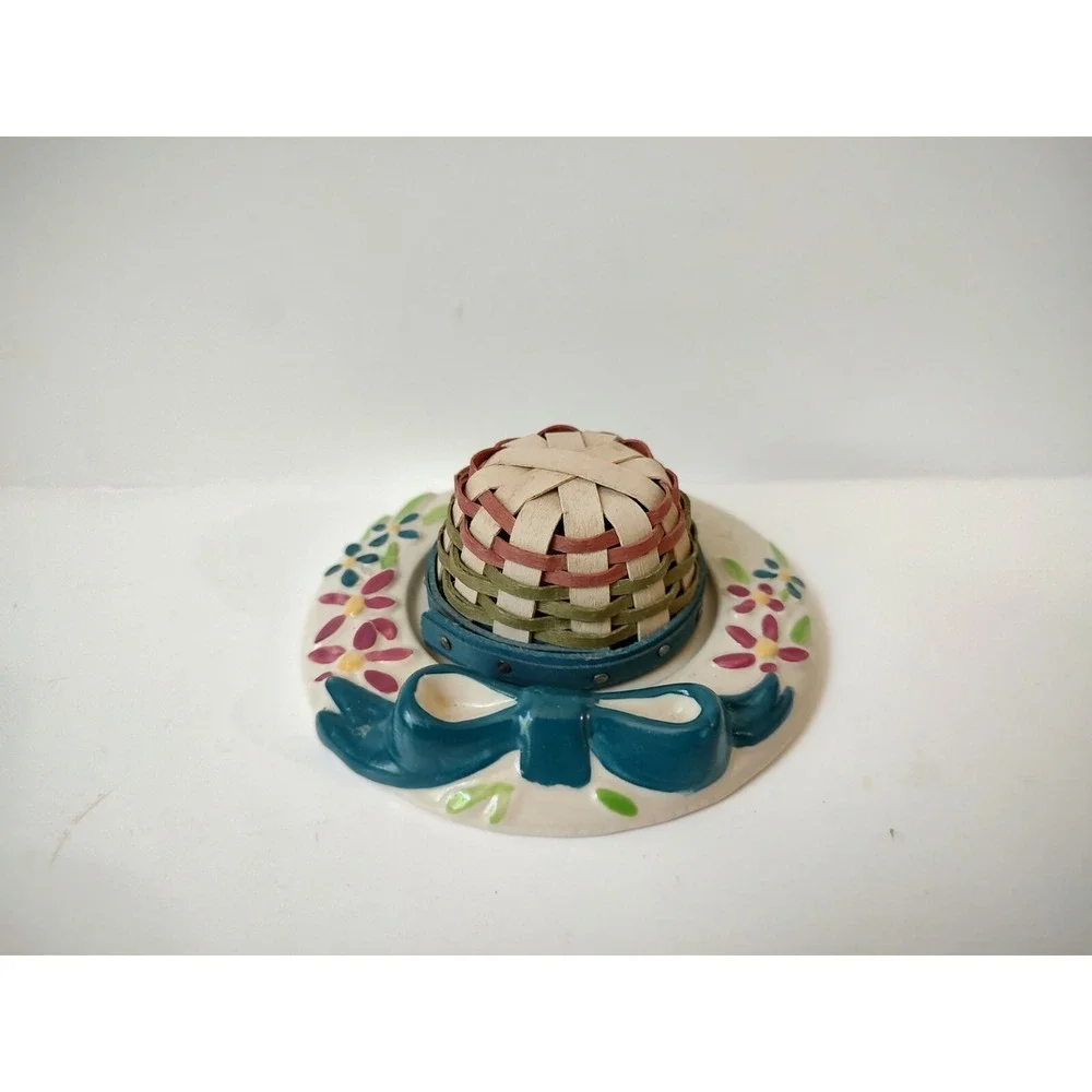 Longaberger Spring‎ Bonnet hat basket miniature mini